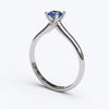 varitsa-jewellers - Solitaire Gold Engagement Ring with 0.4ct Brilliant Cut Sapphire - 01SG02S